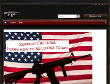 Tablet Screenshot of guns80.com